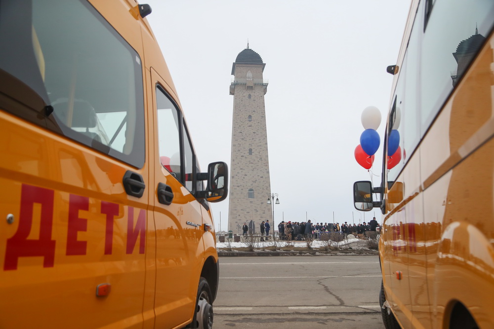 Школьный автобус.